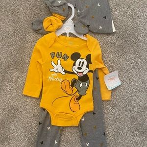 Disney- 4pcs Mickey Mouse Set